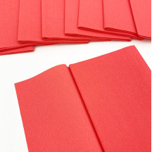 Double Sided Crepe Paper ~ Gloria Doublette from Germany ~ Salmon Pink